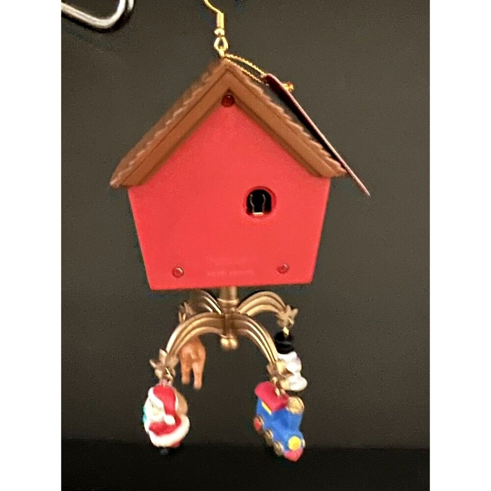 Christmas Traditions Deluxe Solar Motion Ornaments Cuckoo Clock & Toy Shop Kmart - Picture 5 of 11